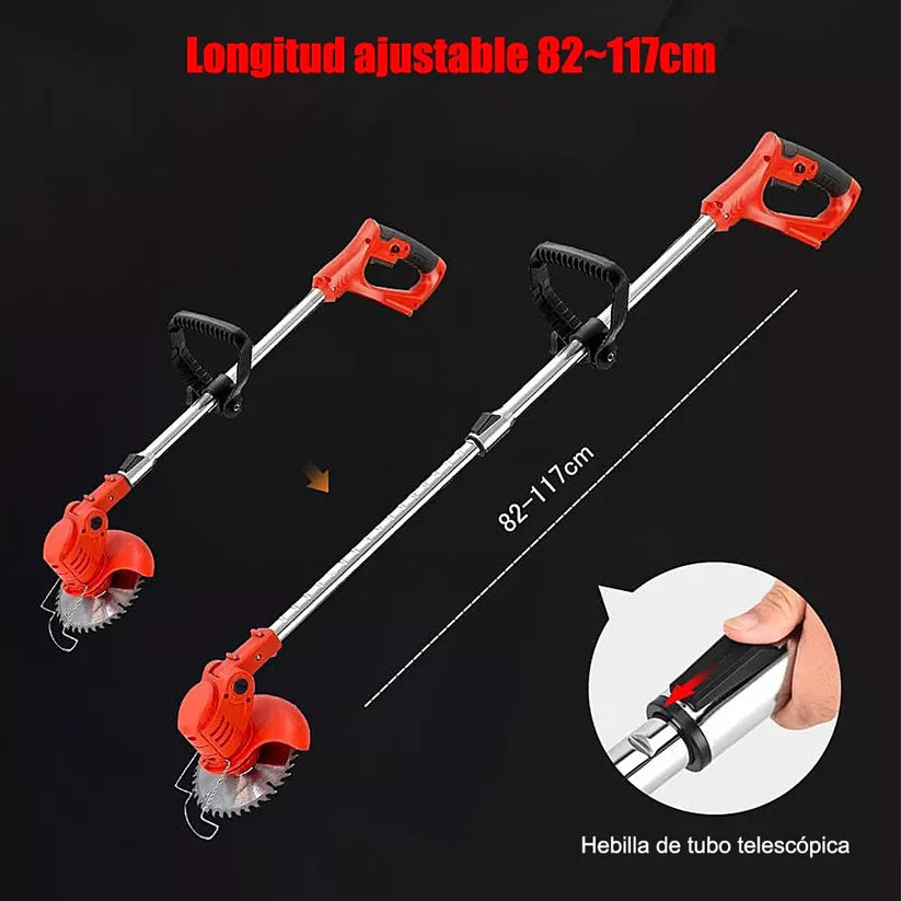 Guadaña Inalambrica Cesped 2bateria 48v