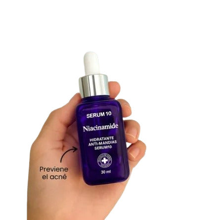 SERUM 10 Niacinamida – Hidratante Anti-Manchas 30 ml