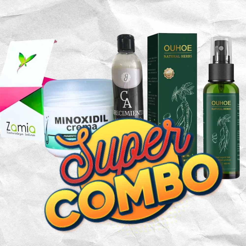 Combo x3 Crecimiento Capilar Máximo