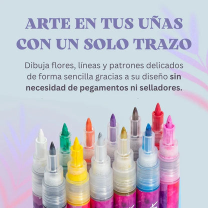 MARCADORES DECORATIVOS DE UÑAS