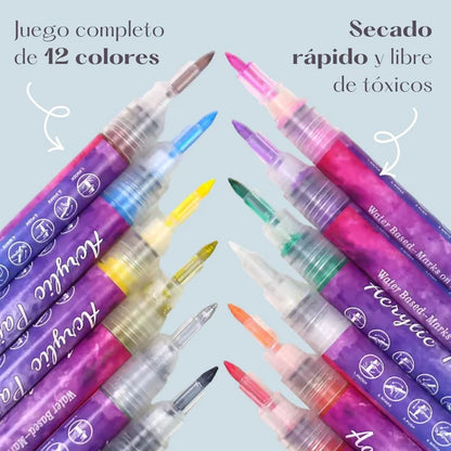 MARCADORES DECORATIVOS DE UÑAS