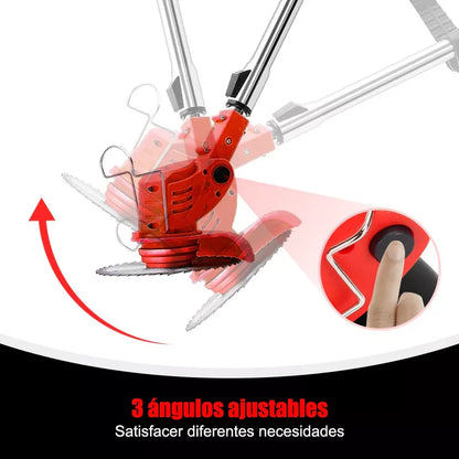 Guadaña Inalambrica Cesped 2bateria 48v