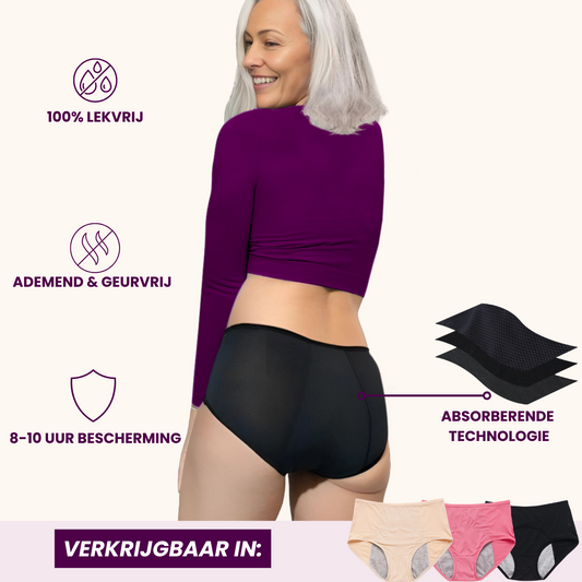 Ropa interior para incontinencia femenina