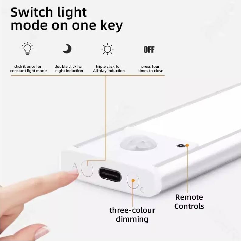 2x1 Lampara Led Recargable 20 cm