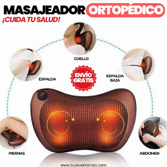 Masajeador De  8 Rodillos