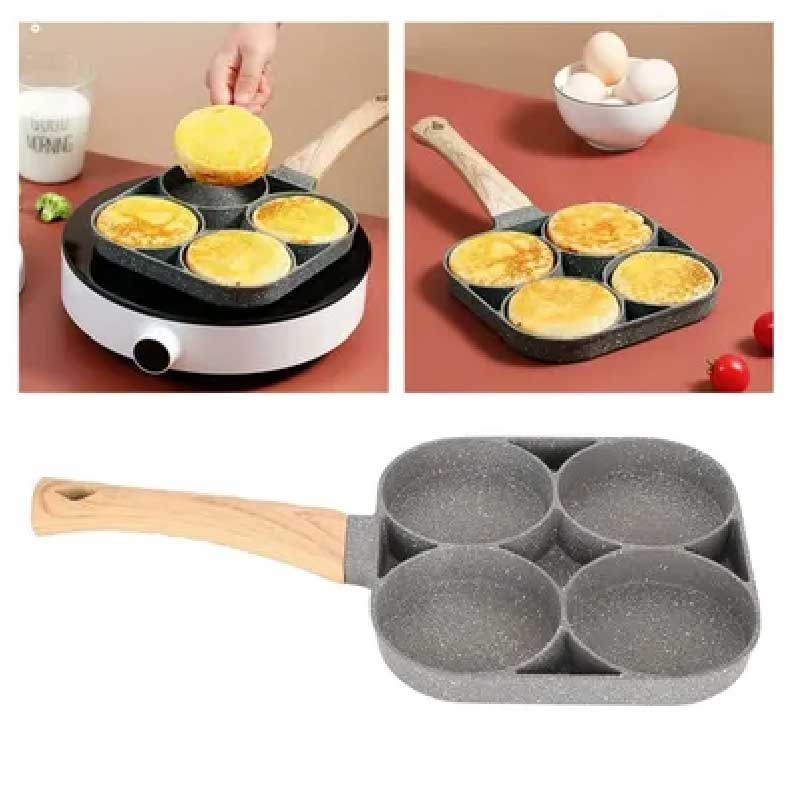 SARTEN ANTIADHERENTE 4 PUESTOS