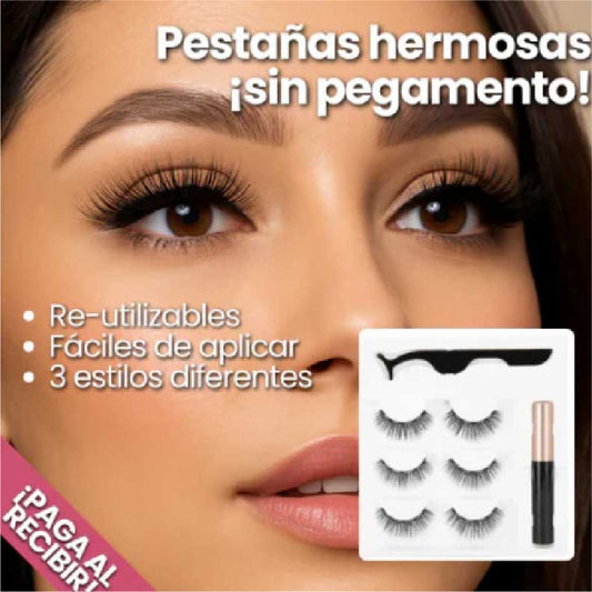 Pestañas magnéticas Kit