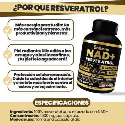 NAD + RESVERATROL