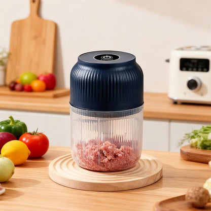 Mini Procesador Eléctrico De Alimentos