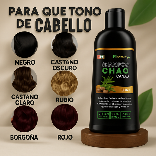 SHAMPOO CHAO  CANAS +TRATMIENTO ORIGINAL