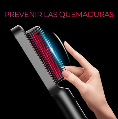 GlowLiss® - Cepillo Alisador Premium - Transforma tu Melena en Segundos😍